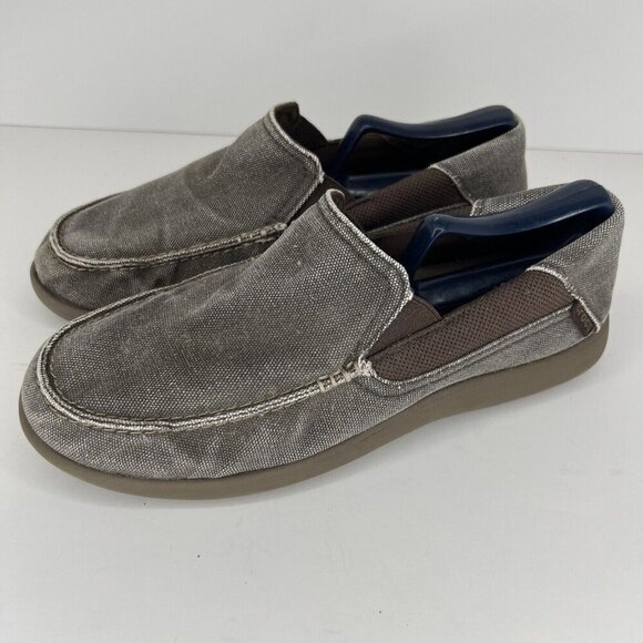 Crocs Santa Cruz Loafers Men´s Size 9 Slip-On Canvas...